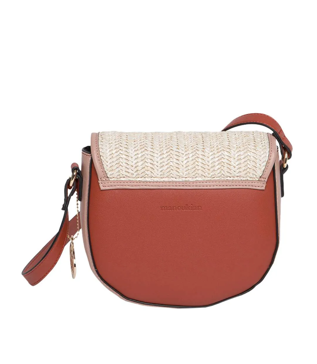 Pink Manoukian Ibiza Crossbody Bag for Women.