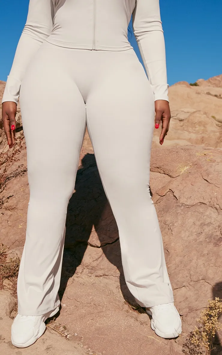 Plus Pantalon de yoga évasé ardoise Sculpt à taille haute