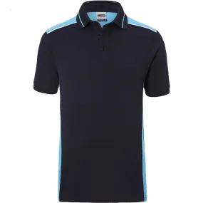 Polo de travail - Homme  - JN858 - bleu marine 