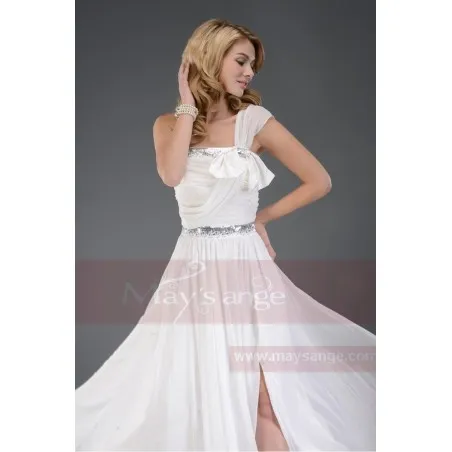 Pure White Wedding Evening Gown Glow - Top Result