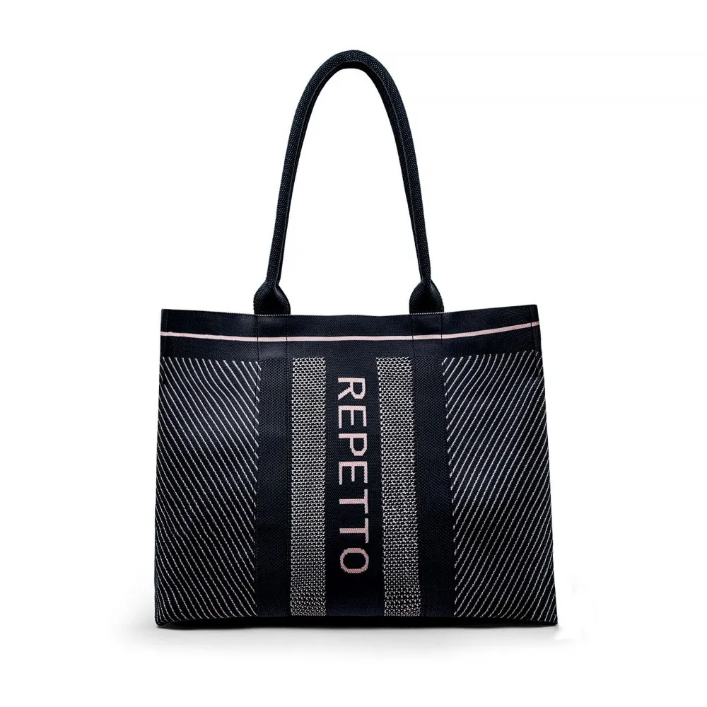 Repetto B0335TR Black Petal Shoulder Bag - Fame La Maison De La Danse