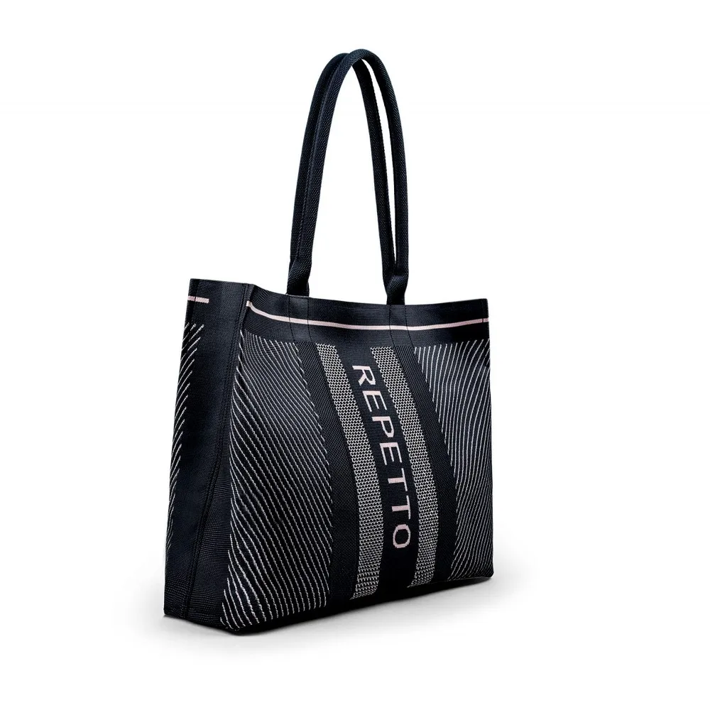 Repetto B0335TR Black Petal Shoulder Bag - Fame La Maison De La Danse