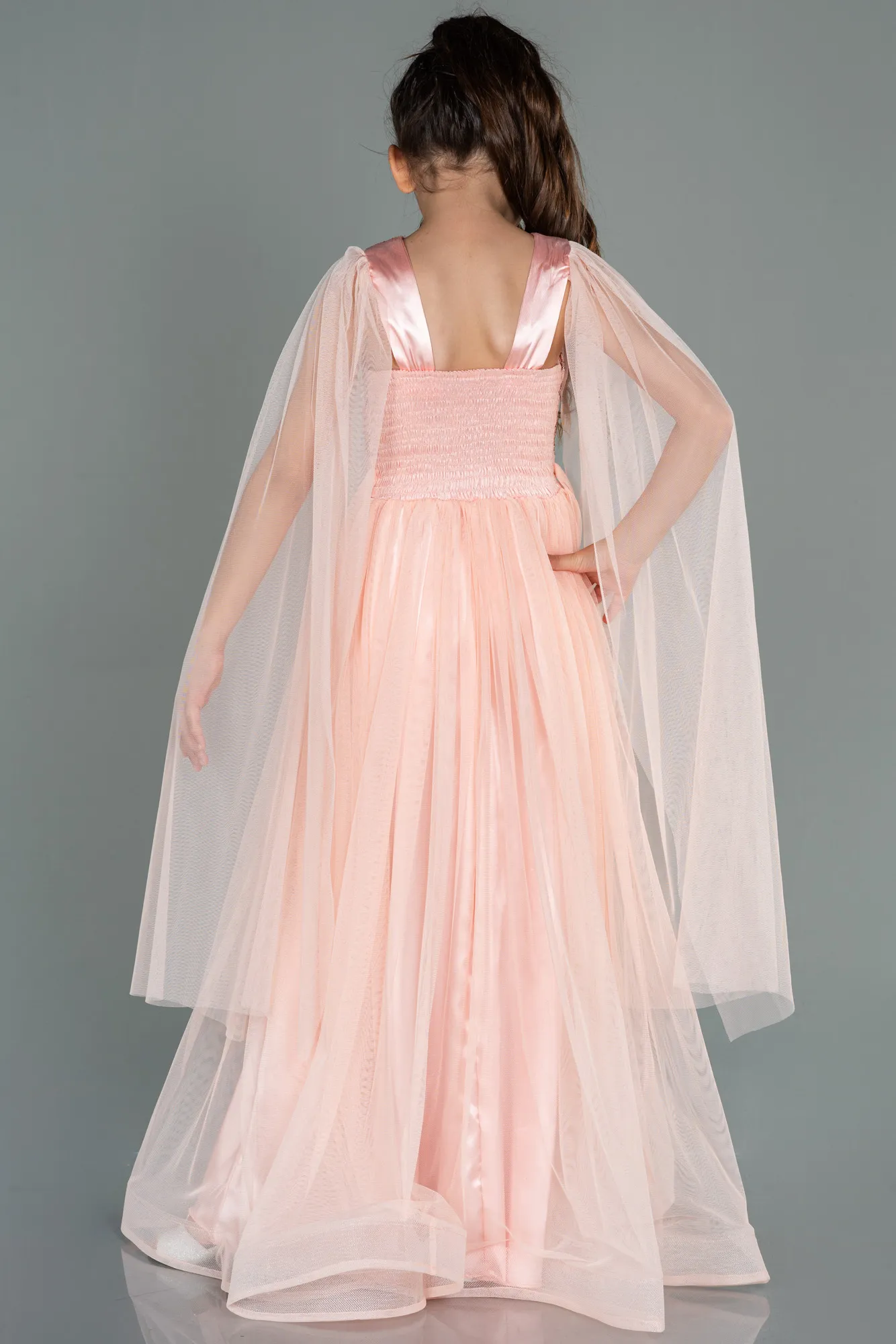 Robe De Soirée Enfants Longue Émeraude ABU3155