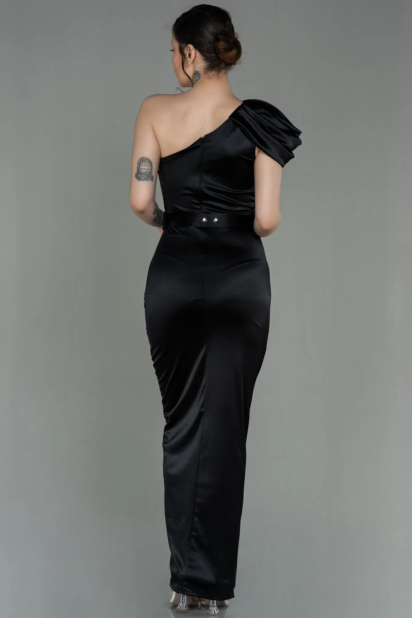 Robe de Soirée Longue Noir ABU2982