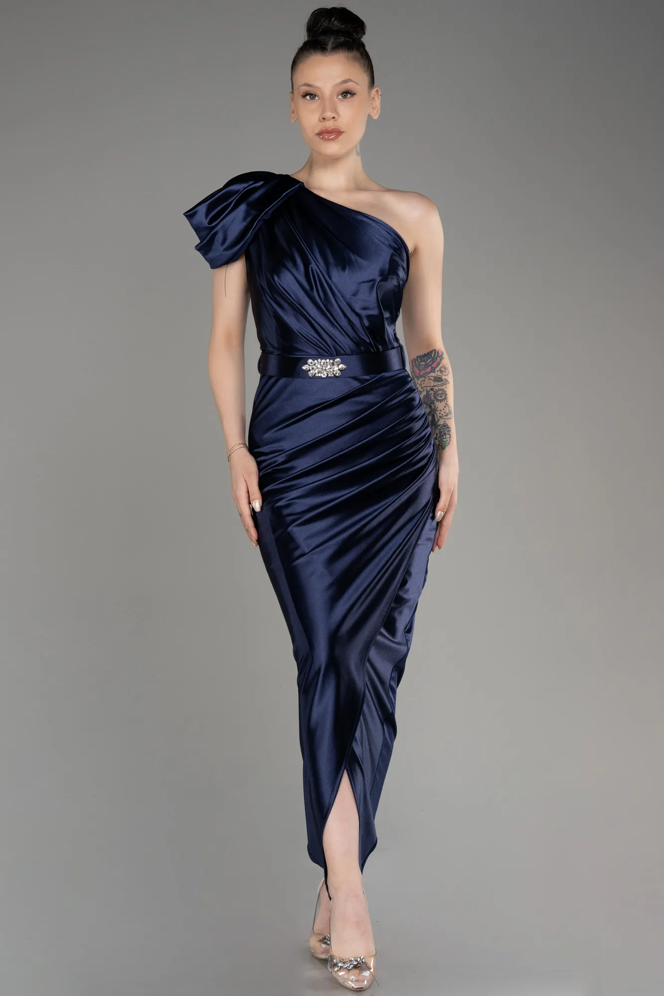 Robe de Soirée Longue Noir ABU2982