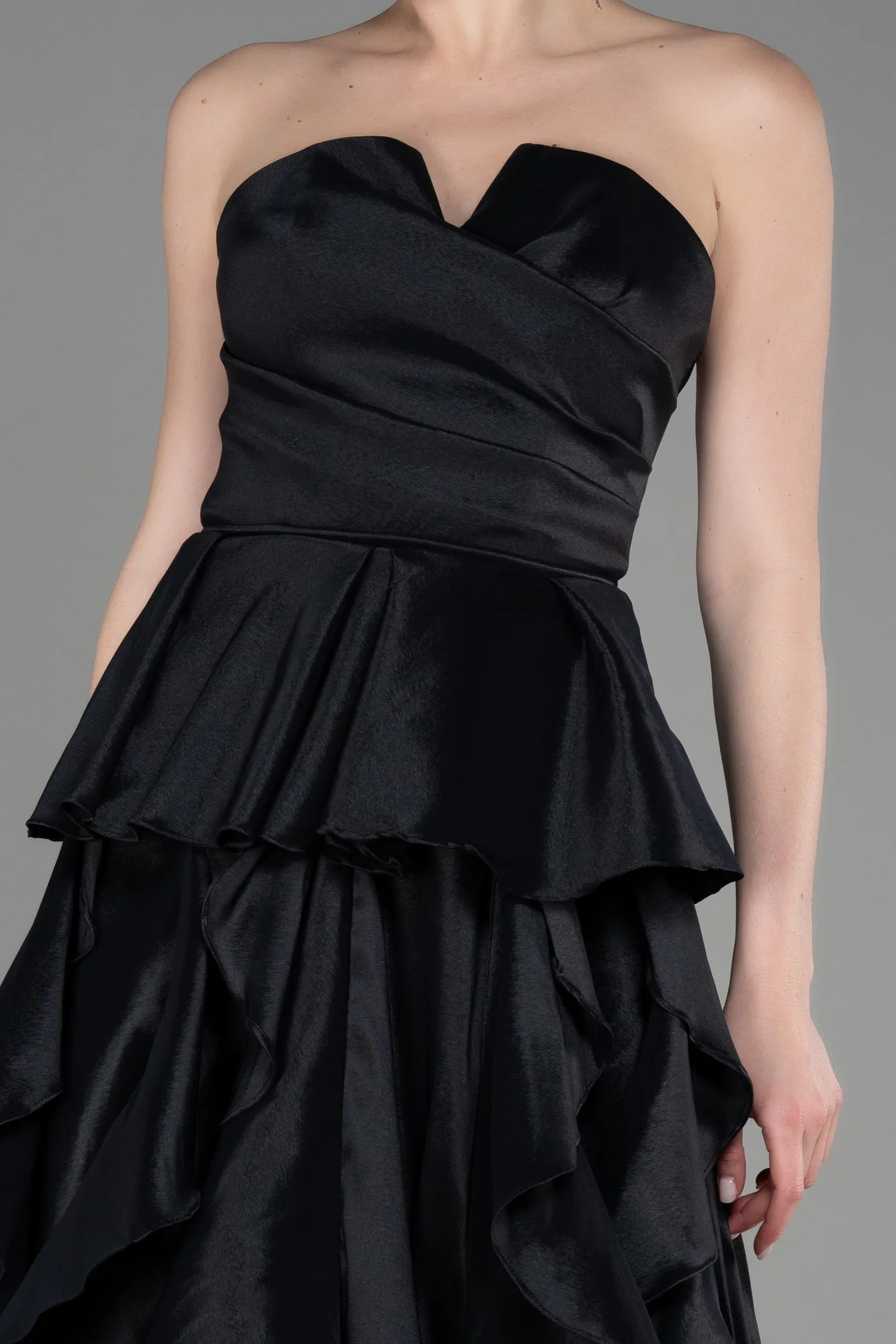 Robe de Soirée Longue Noir ABU3886