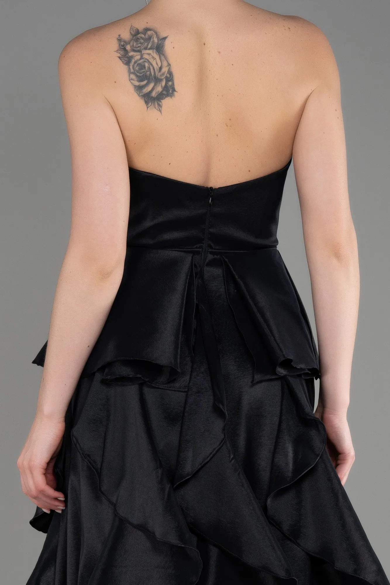 Robe de Soirée Longue Noir ABU3886