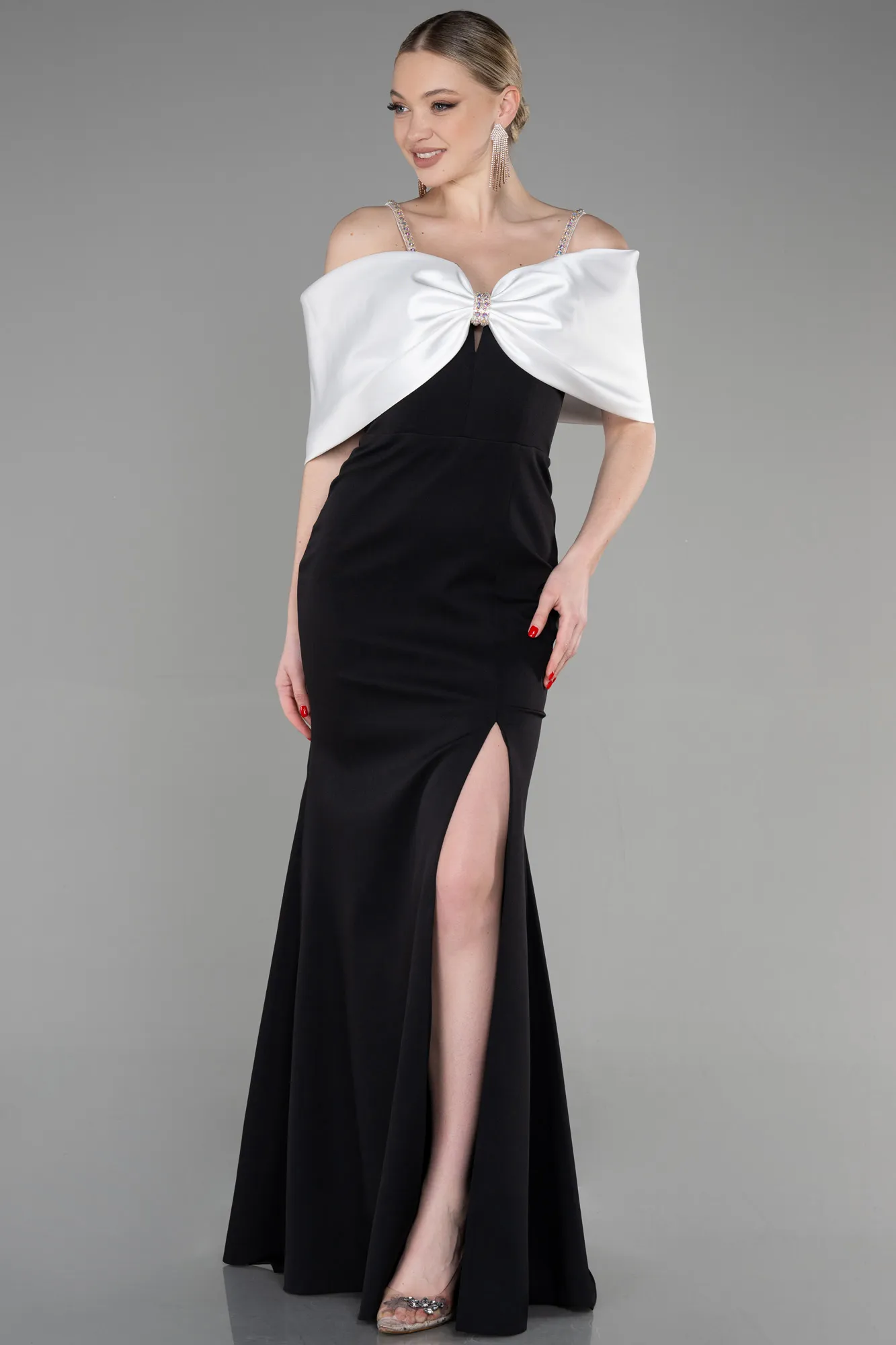 Robe De Soirée Longue Poudre ABU3601