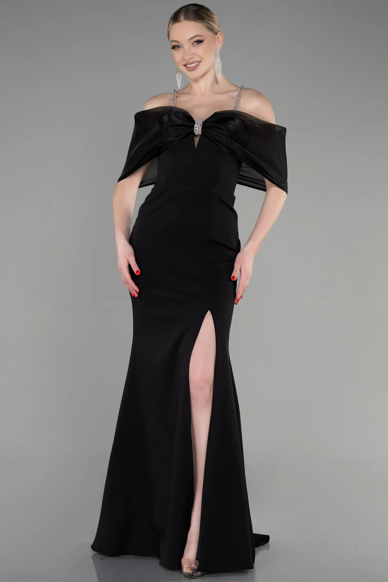 Robe De Soirée Longue Poudre ABU3601