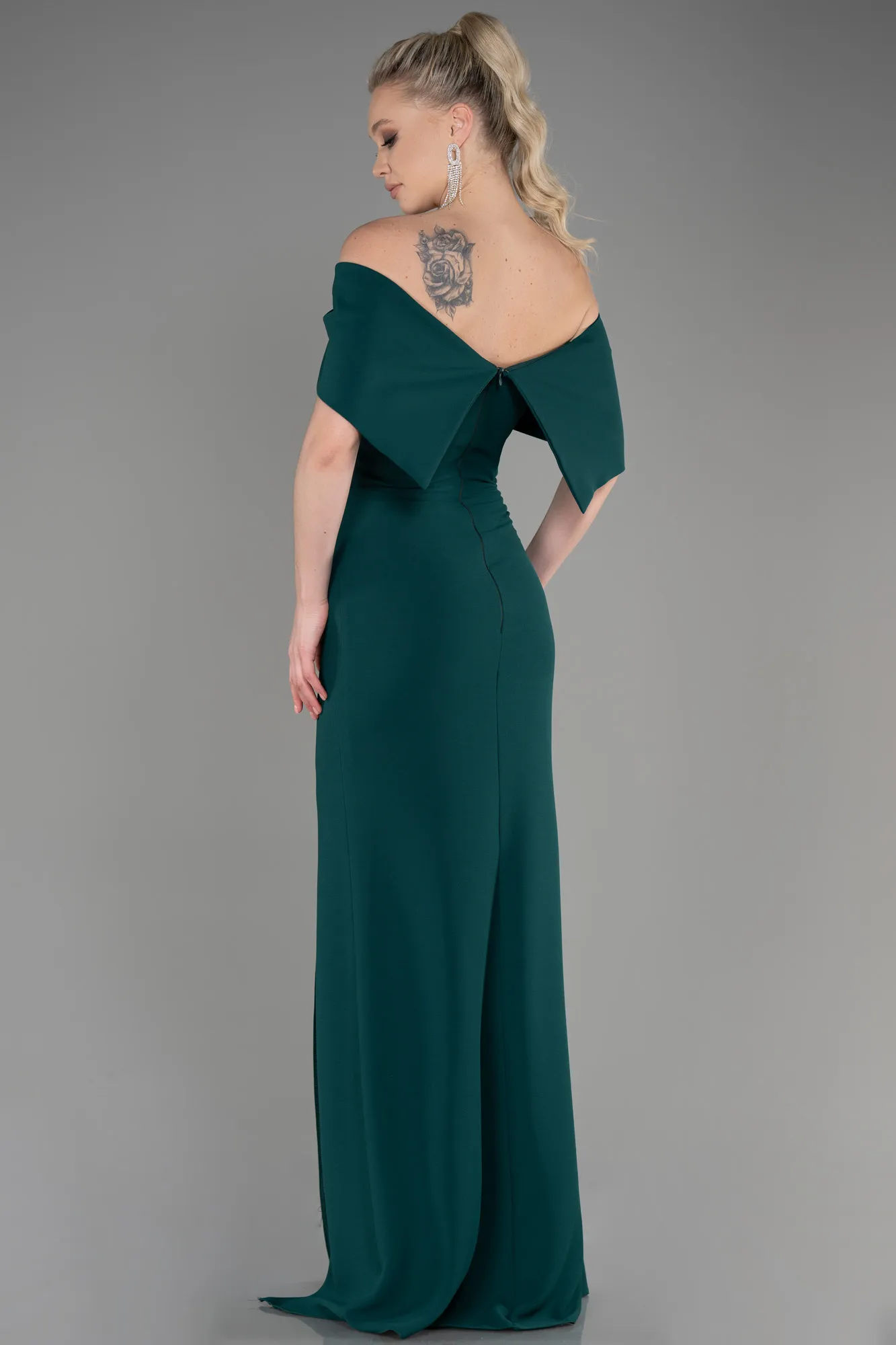 Robe de Soirée Longue Rouge ABU3775