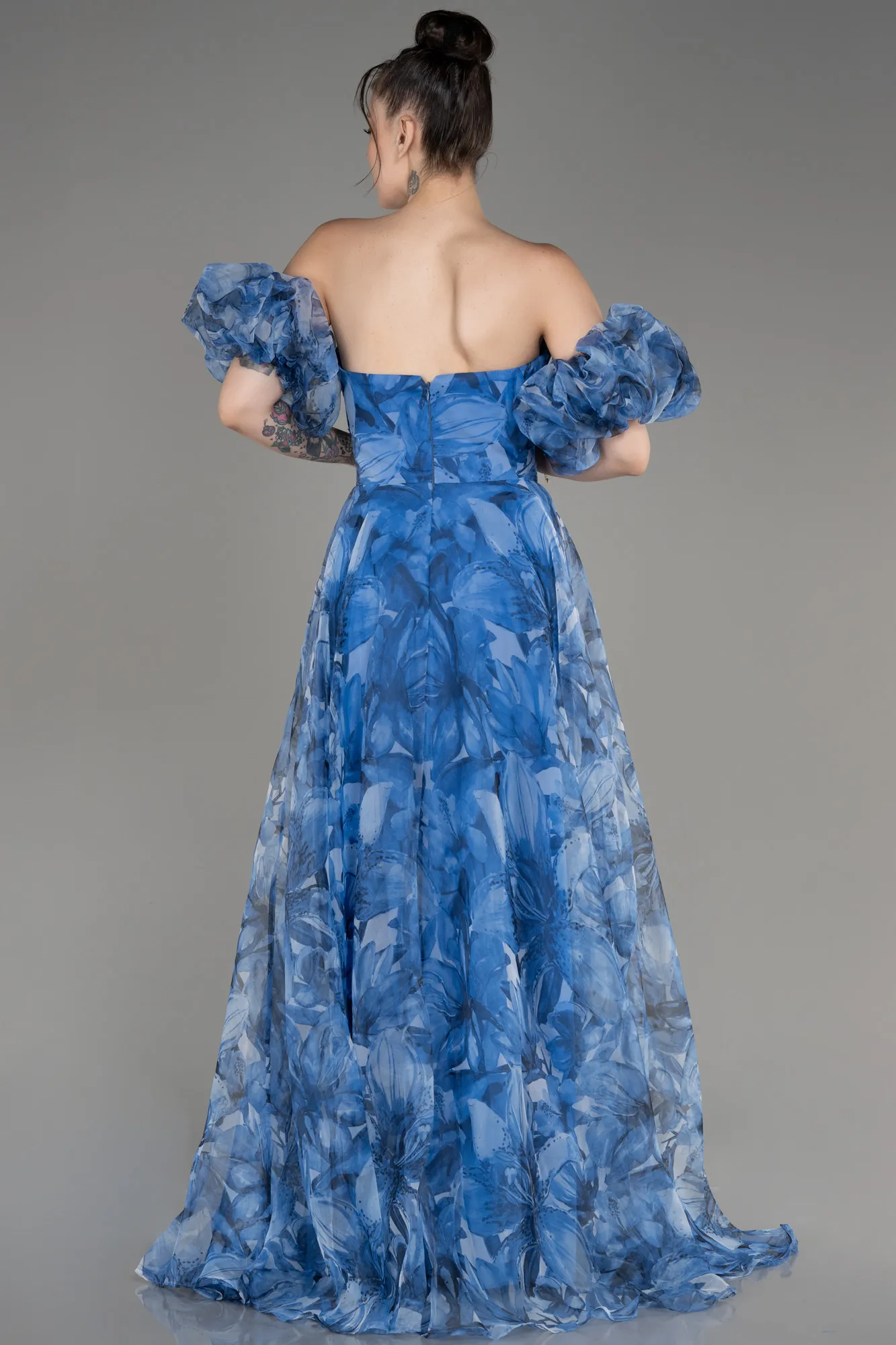 Robe de Soirée Longue Violet ABU3969