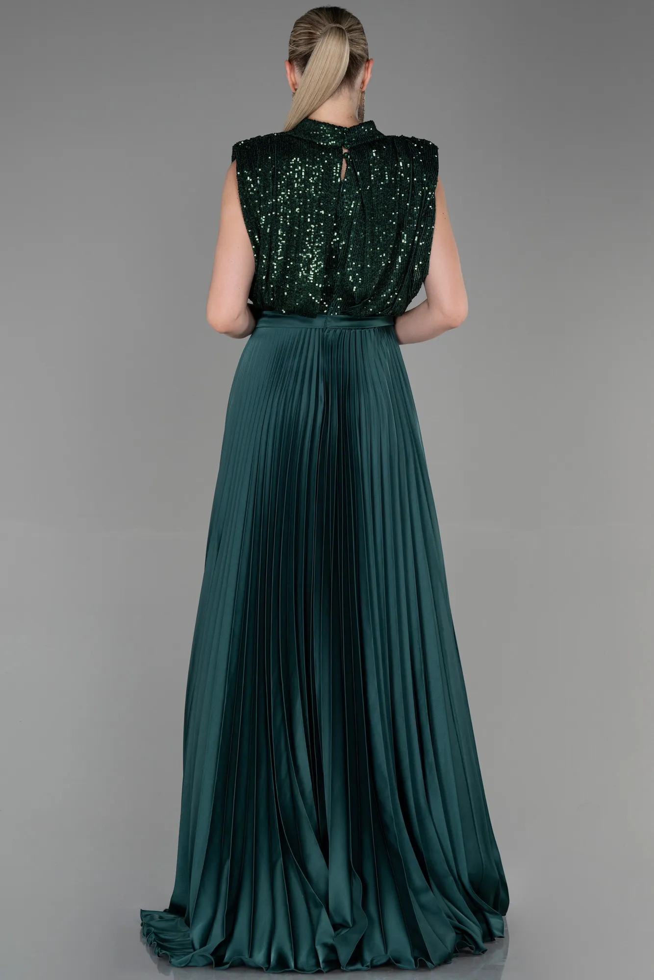 Robe de Soirée Longue Émeraude ABU3326