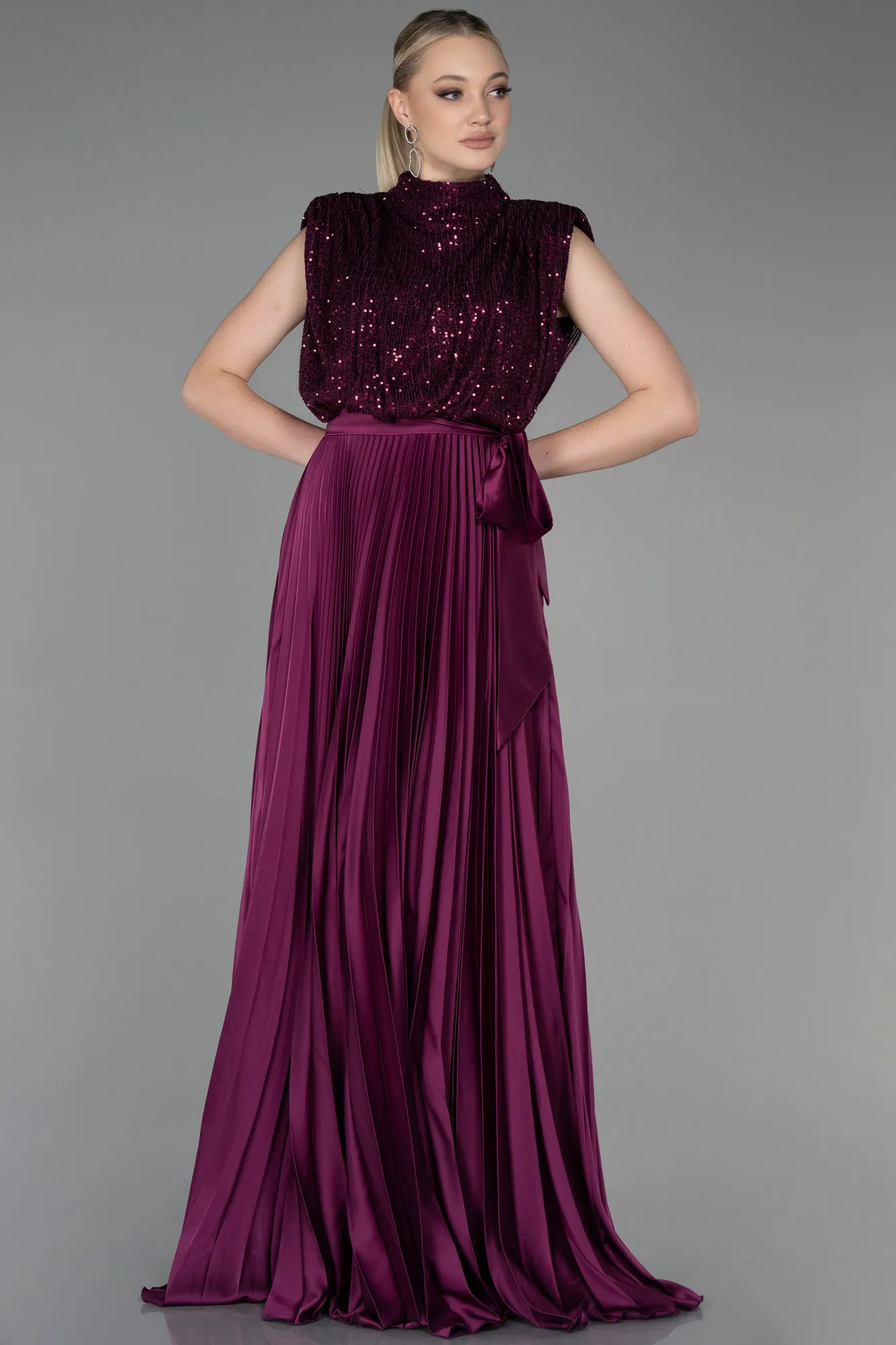 Robe de Soirée Longue Émeraude ABU3326