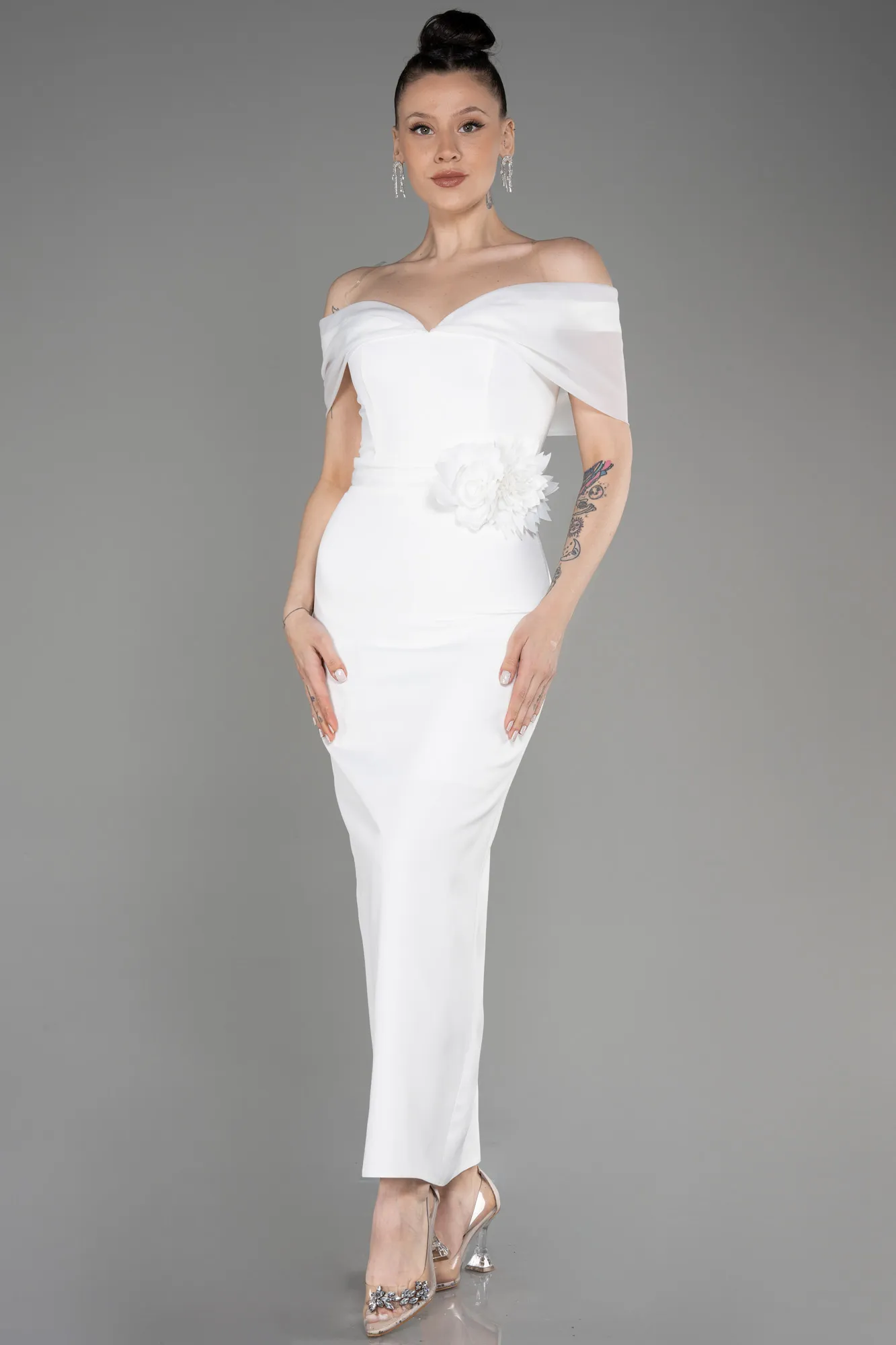 Robe de Soirée Midi Poudre ABK2014