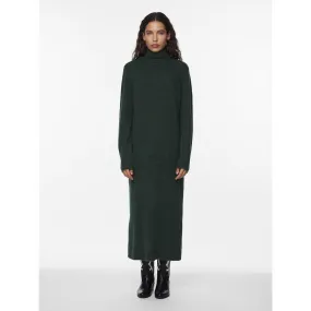 Robe midi en maille vert | 3 Suisses