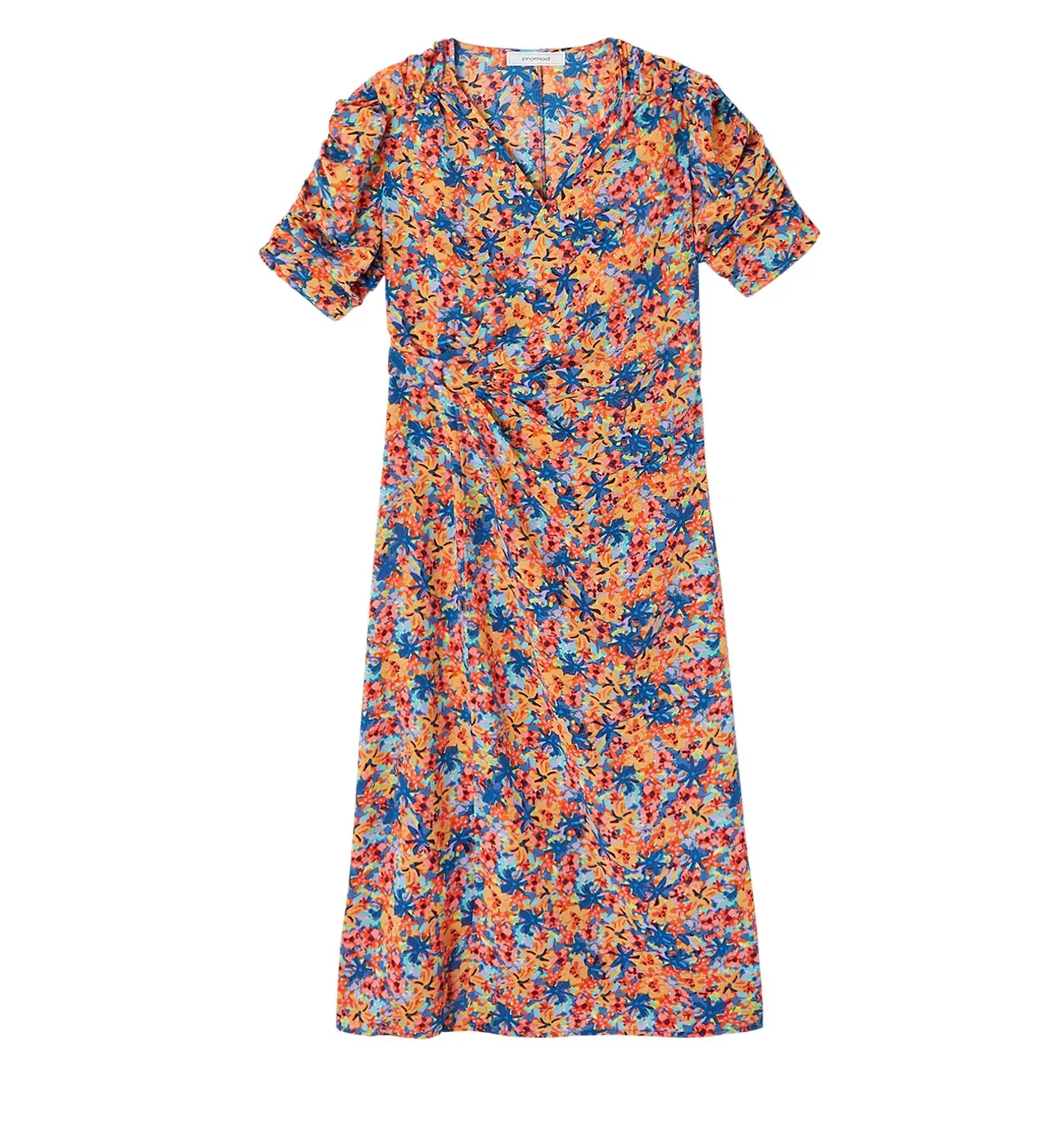 Printed D.I.M.B midi dress - Multicolored print