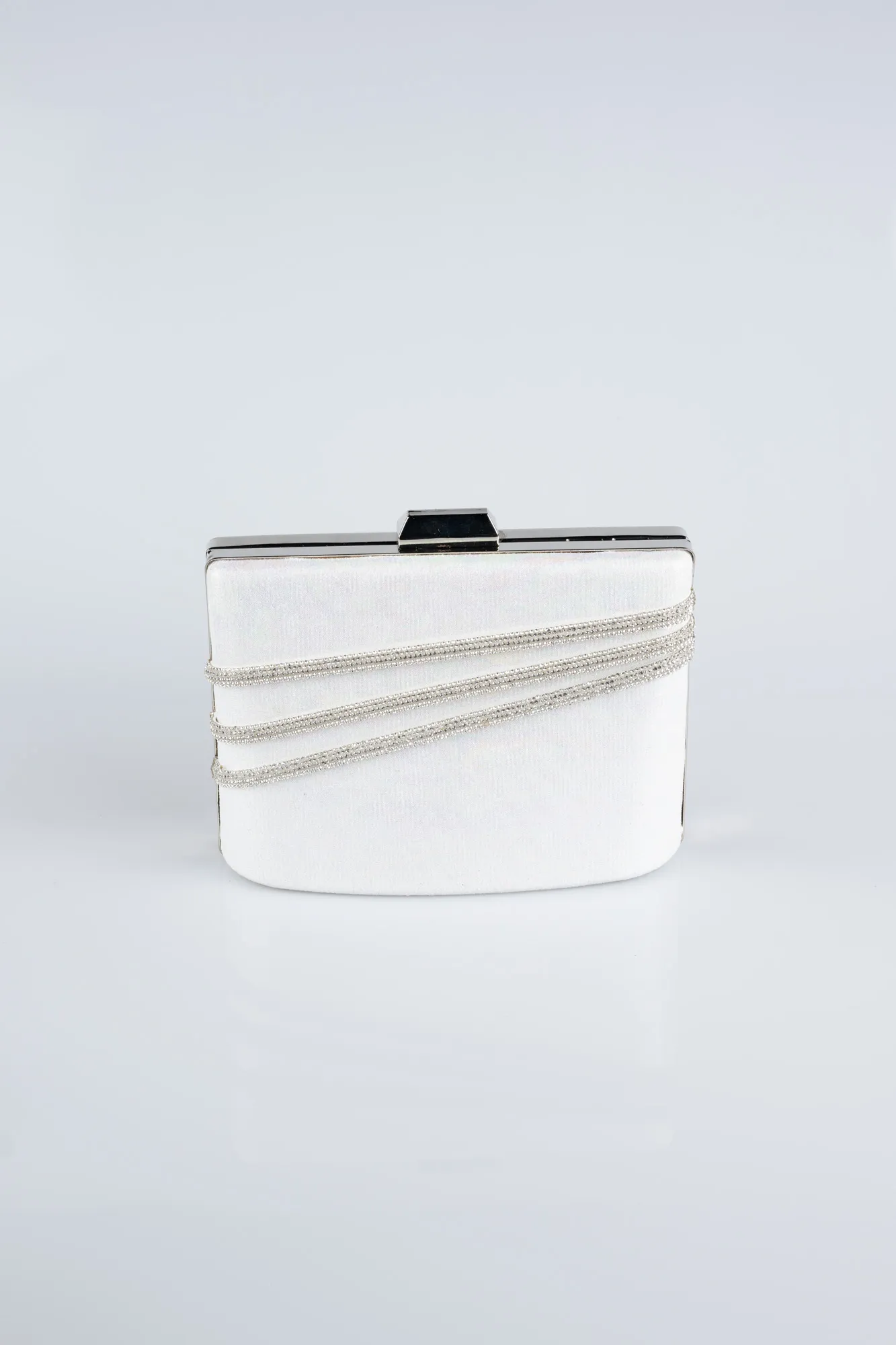 Sac de Soirée Luxe Plâtre Blanc SH822