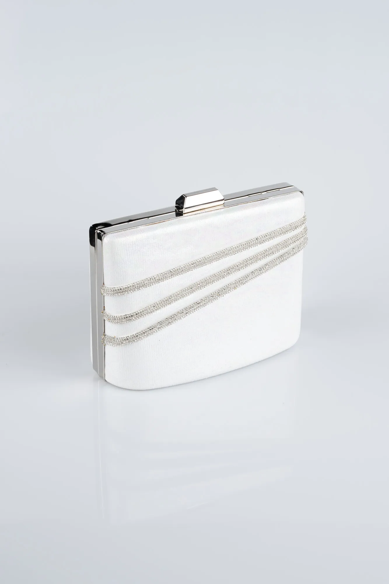 Sac de Soirée Luxe Plâtre Blanc SH822