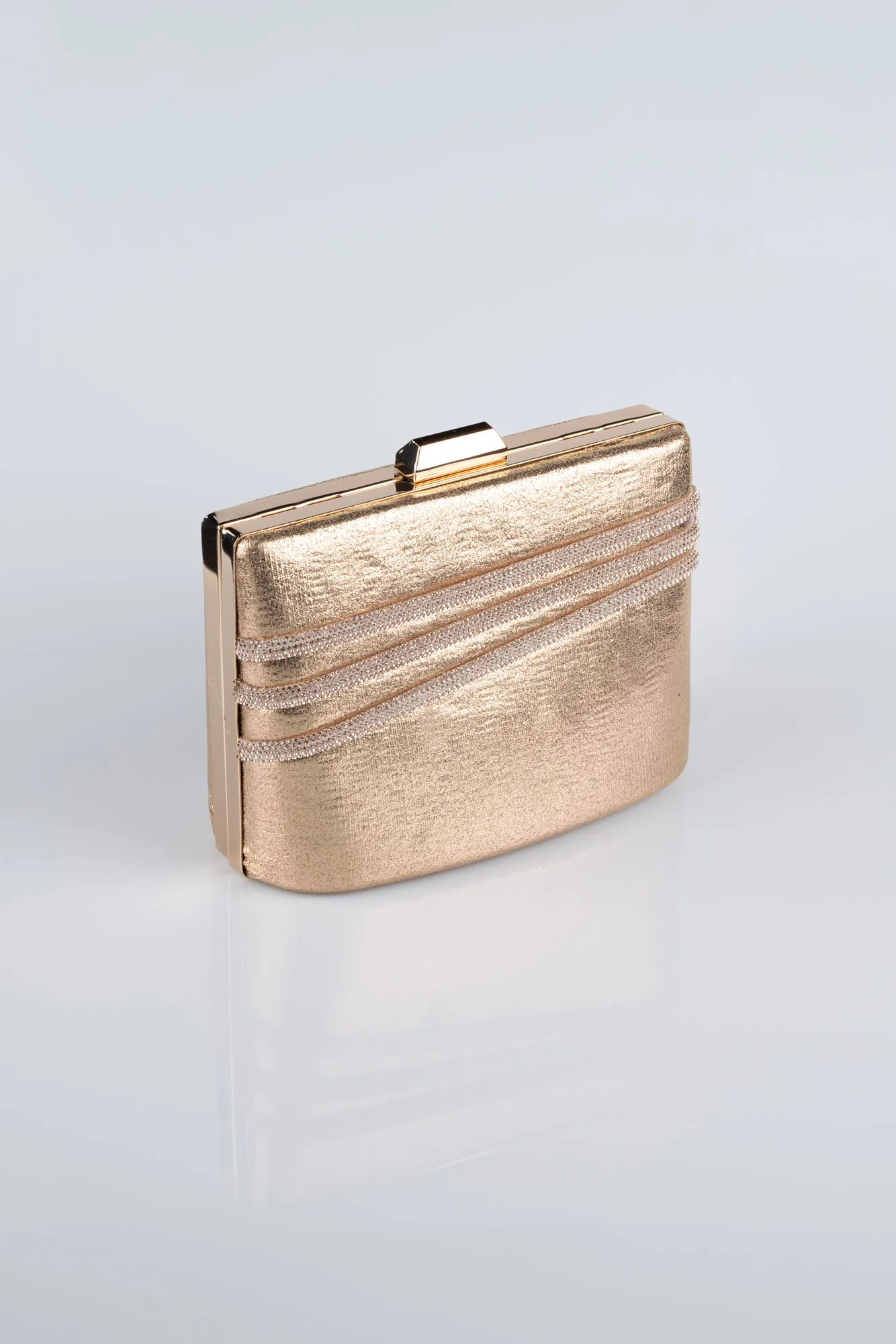 Sac de Soirée Luxe Plâtre Platine SH822