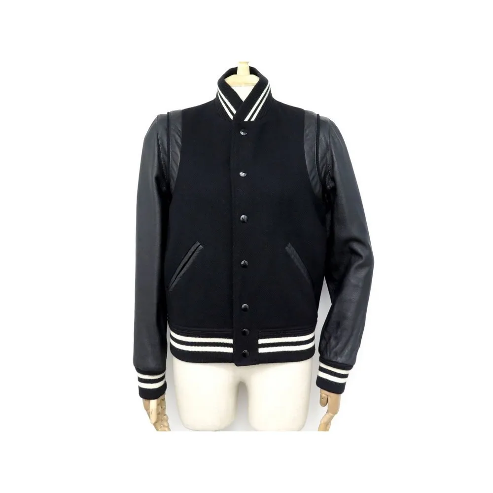 Saint Laurent classic teddy jacket - 423527