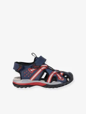 Red Geox® Borealis Boy B Kids Sandals - Geox