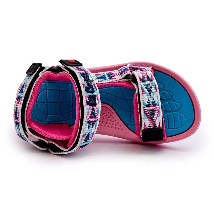 Kids Lee Cooper LCW-24-34-2600 Pink Sandals