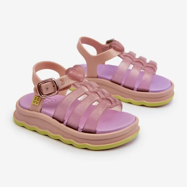 ZAXY NN385020 Violet Scented Velcro Sandals for Kids