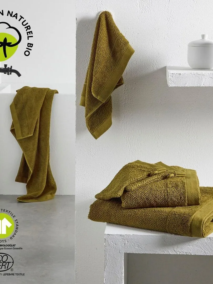 Bronze Organic Bath Towel by TODAY.