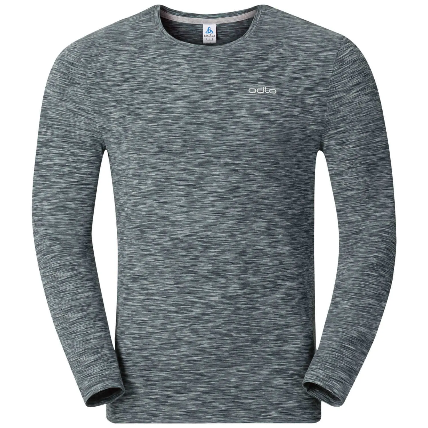 Sillian T-Shirt - Odlo Gray Space Dye