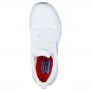 SKECHERS White Squad Women's Work Sneakers - Work Basket.