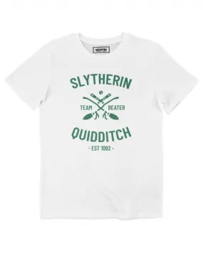 Slytherin Quidditch Team Beater T-shirt - Blason Team | Grafitee