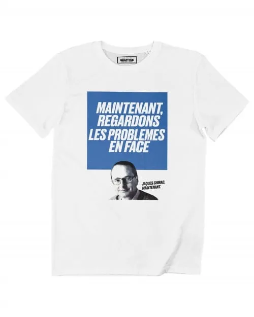 T-shirt Chirac Problems Face - Grafitee.