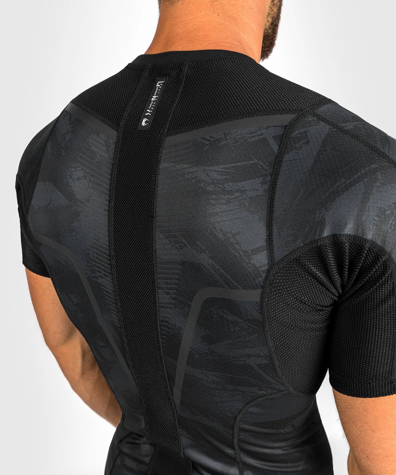 Venum Electron 3.0 Compression T-Shirt - Short Sleeve - Black