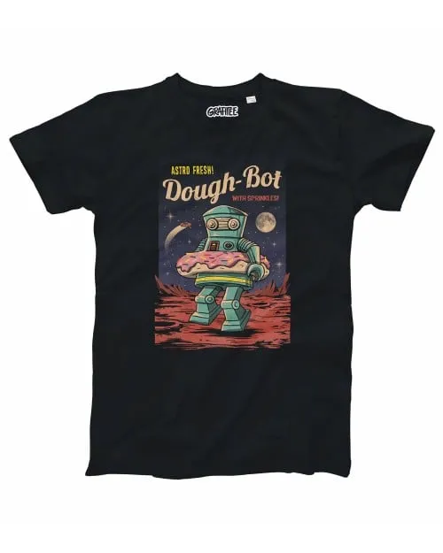 T-shirt Dough Bot - Robot Donut In Space | Grafitee.