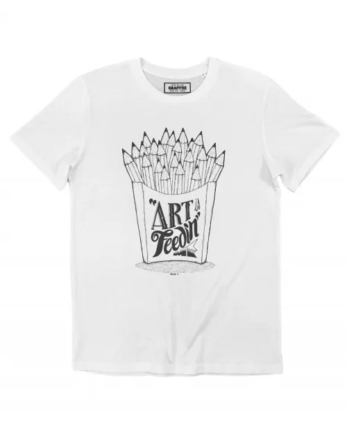 T-shirt Drawing Crayons Frites | Grafitee