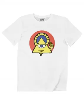 T-shirt Illuminati - Tshirt Imprimé Symbole Oeil Omniscient | Grafitee