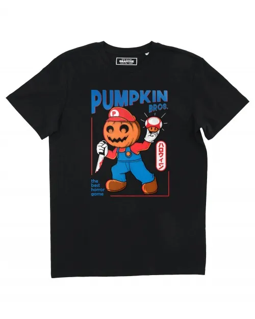 T-shirt Pumpkin Bros. - Halloween Mario Bros. Shirt