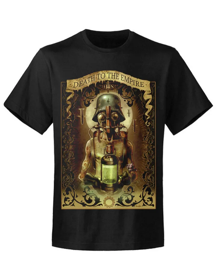 Unisexe 'Death to Empire' Steampunk T-Shirt by SCREAMING DEMONS