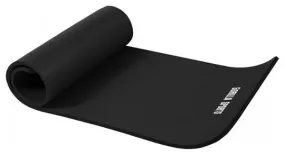 Small Foam Mat - 190x60x1.5cm (Yoga - Pilates - Home Fitness) - Color: BLACK