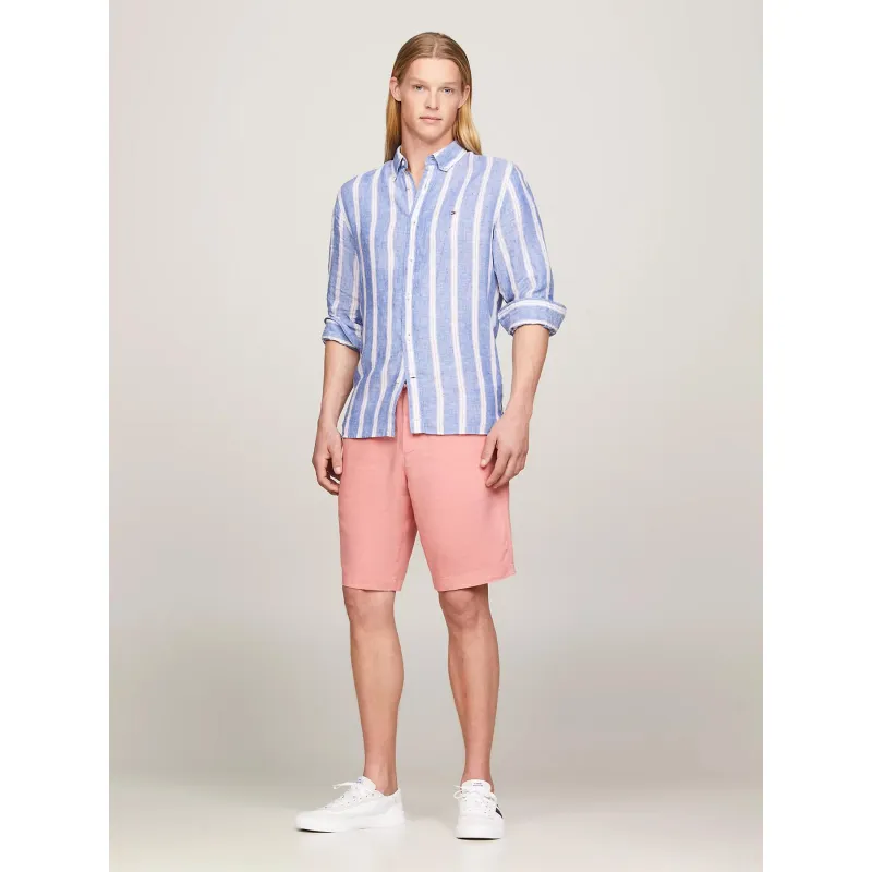 Tommy Hilfiger Short de Lin Rose Homme Harlem - Wimod