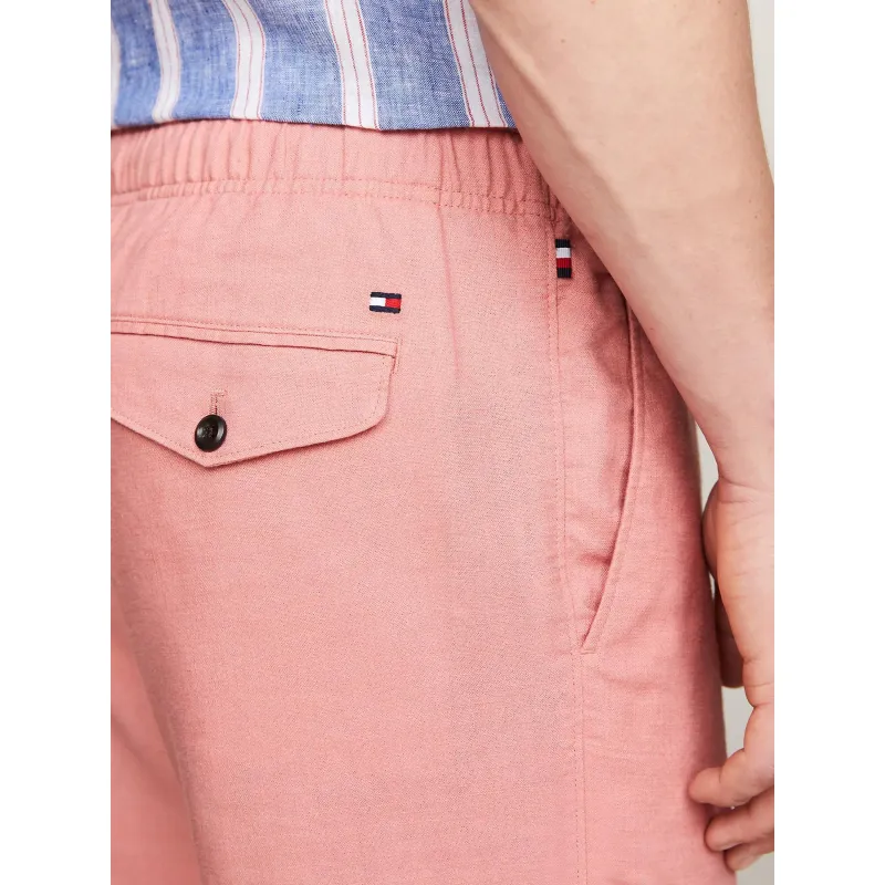 Tommy Hilfiger Short de Lin Rose Homme Harlem - Wimod