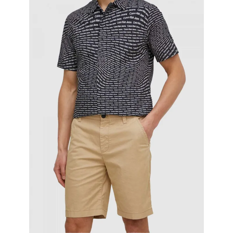 Tommy Hilfiger Short de Lin Rose Homme Harlem - Wimod