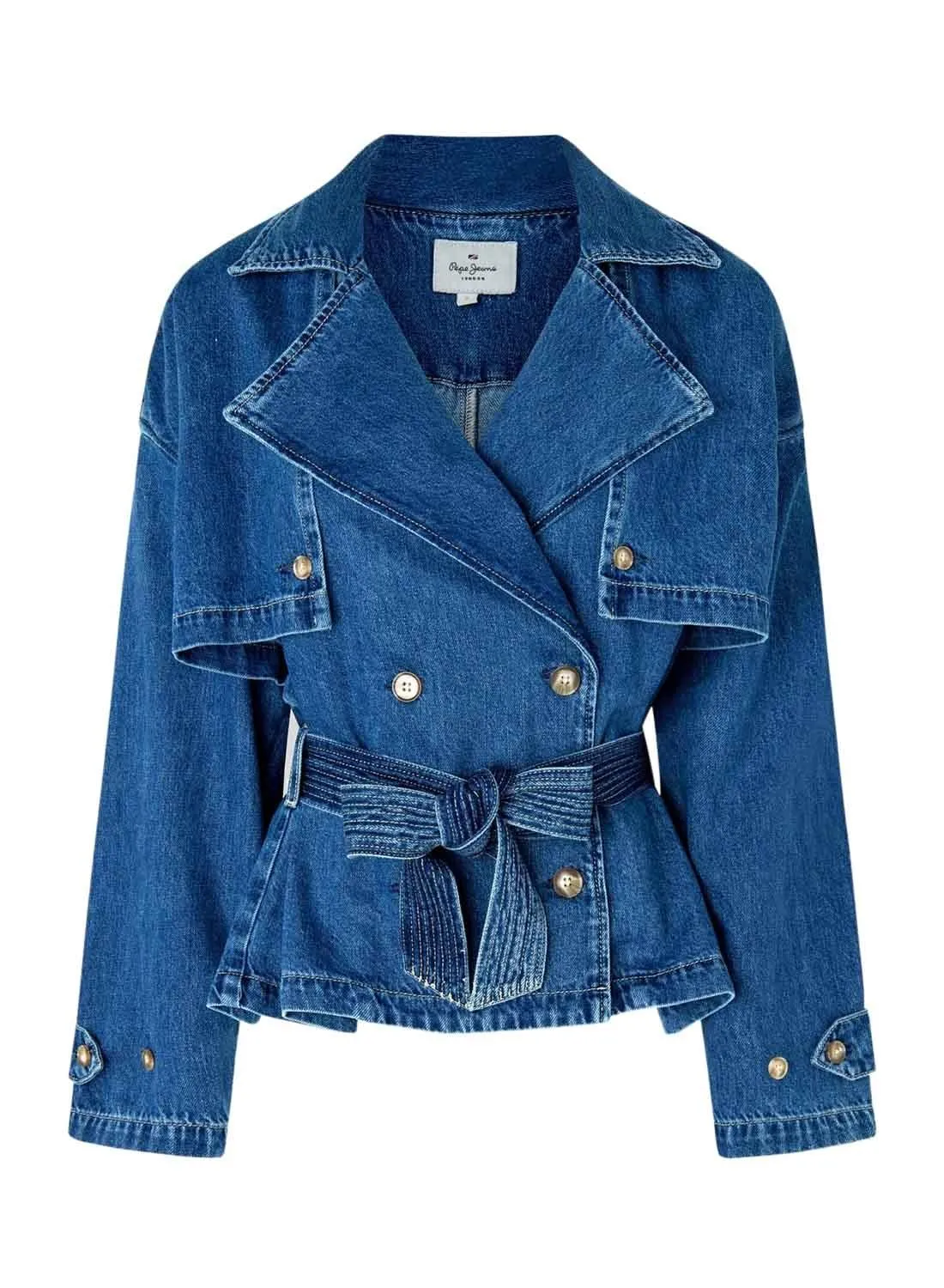 Translate Pepe Jeans Dune Denim Trench for Women into French.