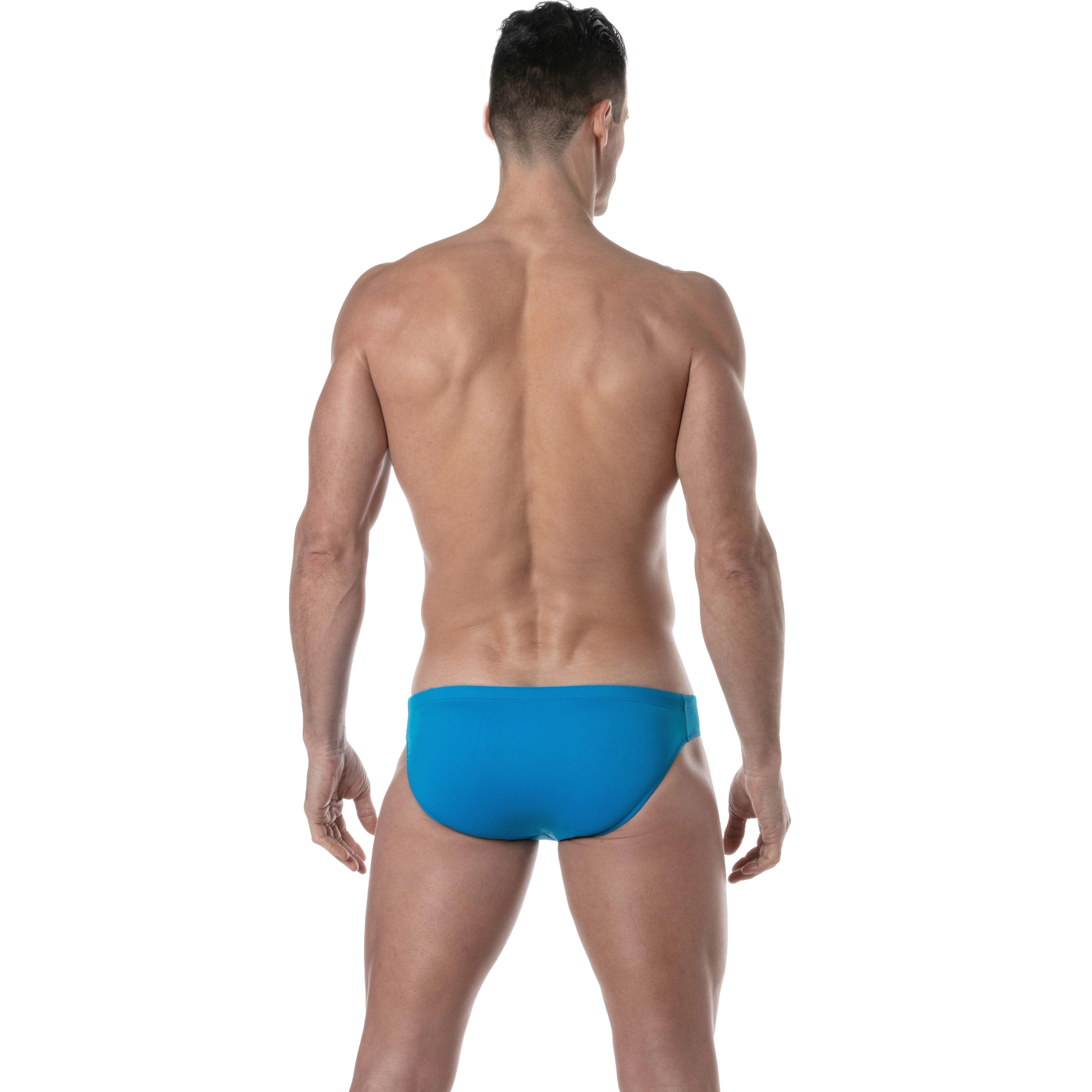 Turquoise Mini Swim Briefs by TOF Paris - Buy Now