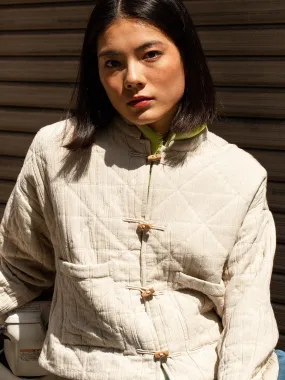 Jacquard Cotton Jacket