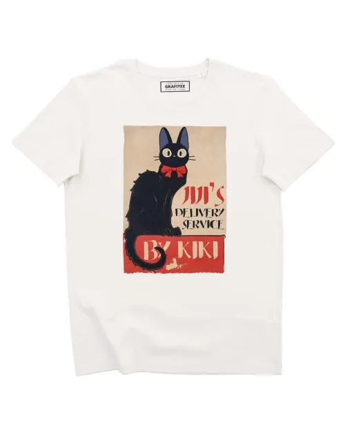 Vintage Cat Ghibli Poster Tee