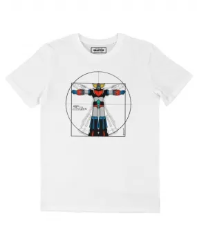 Vitruvian Robot Goldorak T-shirt | Grafitee