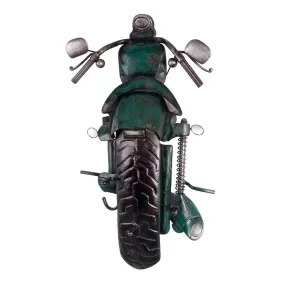 Wall-Mounted Motorcycle Theme Green Coat Hooks | 3 Suisses