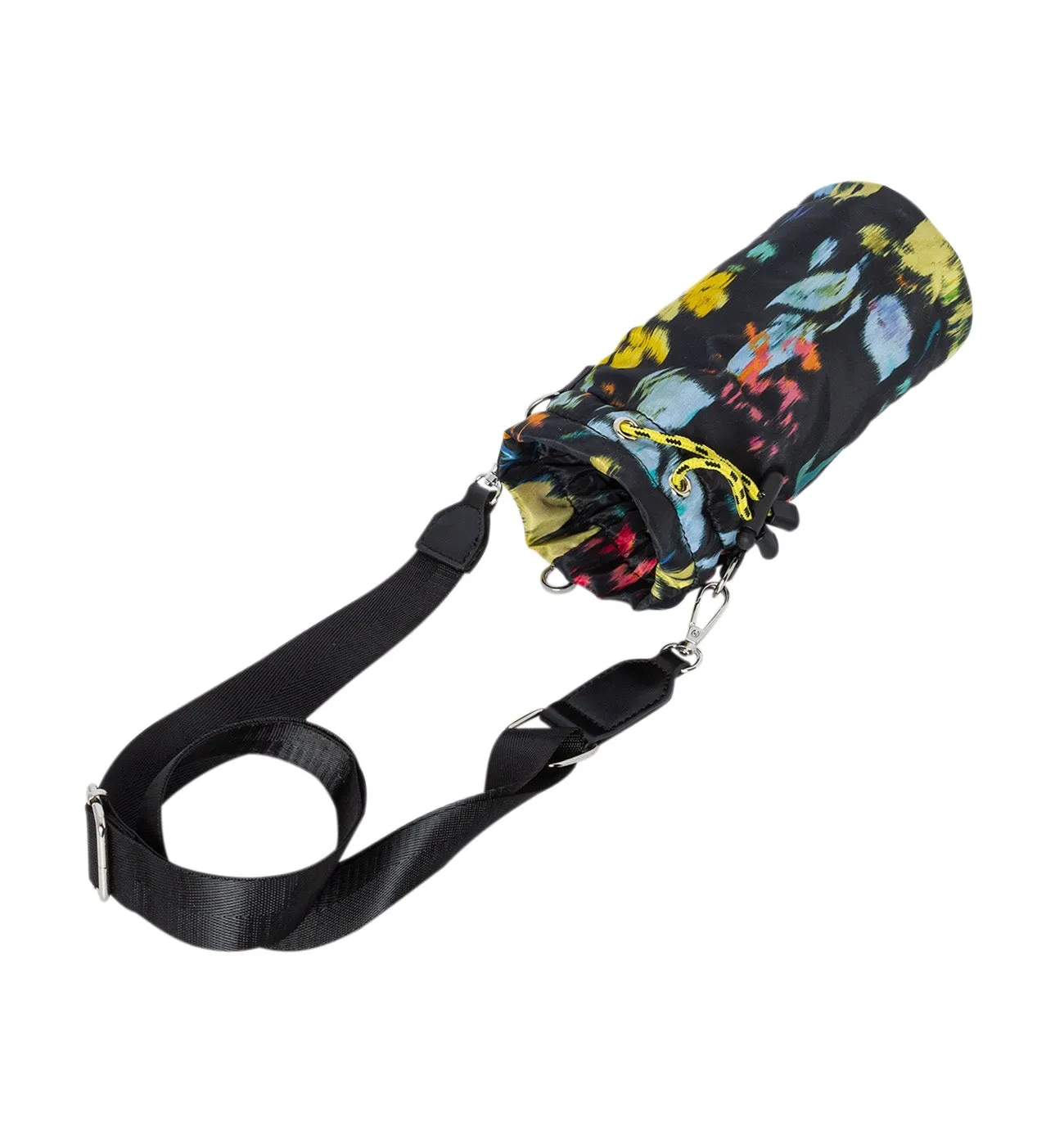 Water Bottle Sling - Black Print