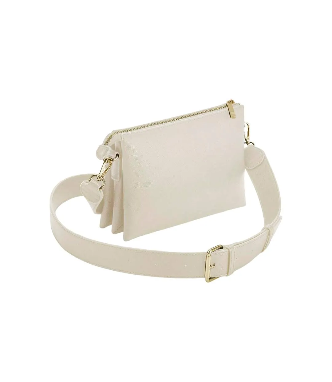 White Bagbase Women's Boutique Crossbody Bag One Size